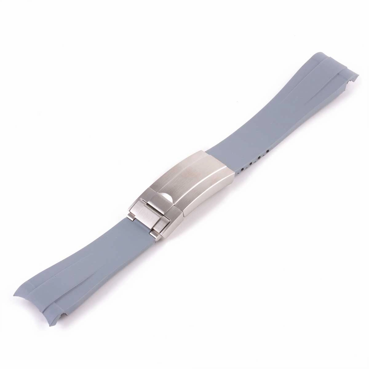 a??Rolex - Rubber integrated watch band in 20mm with generic clasp (black, brown, blue, green...)