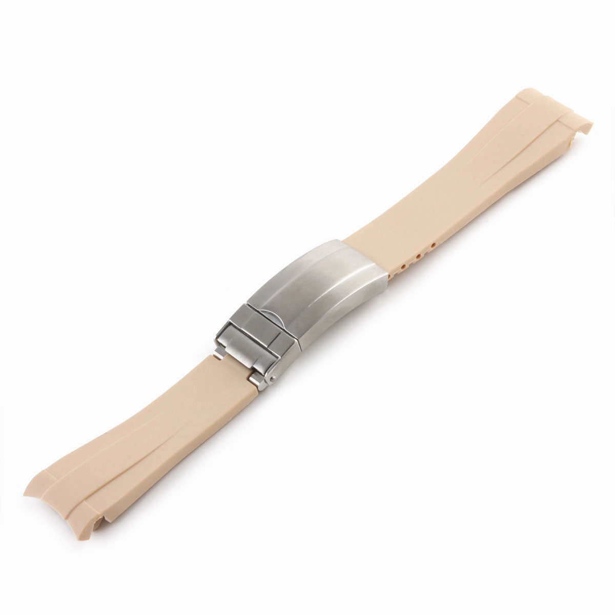 a??Rolex - Rubber integrated watch band in 20mm with generic clasp (black, brown, blue, green...)