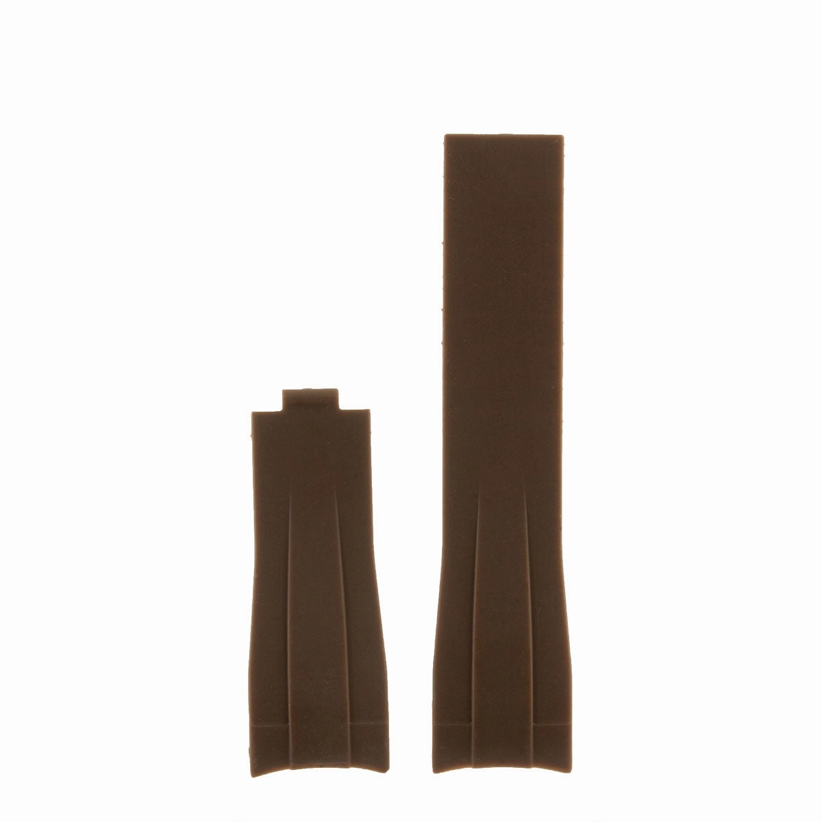 a??Rolex - Rubber integrated watch band in 21mm (black, brown, blue, green...)