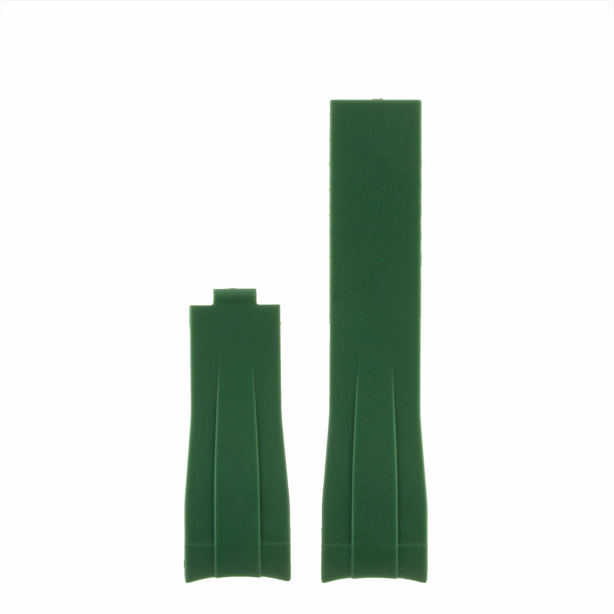 a??Rolex - Rubber integrated watch band in 21mm (black, brown, blue, green...)