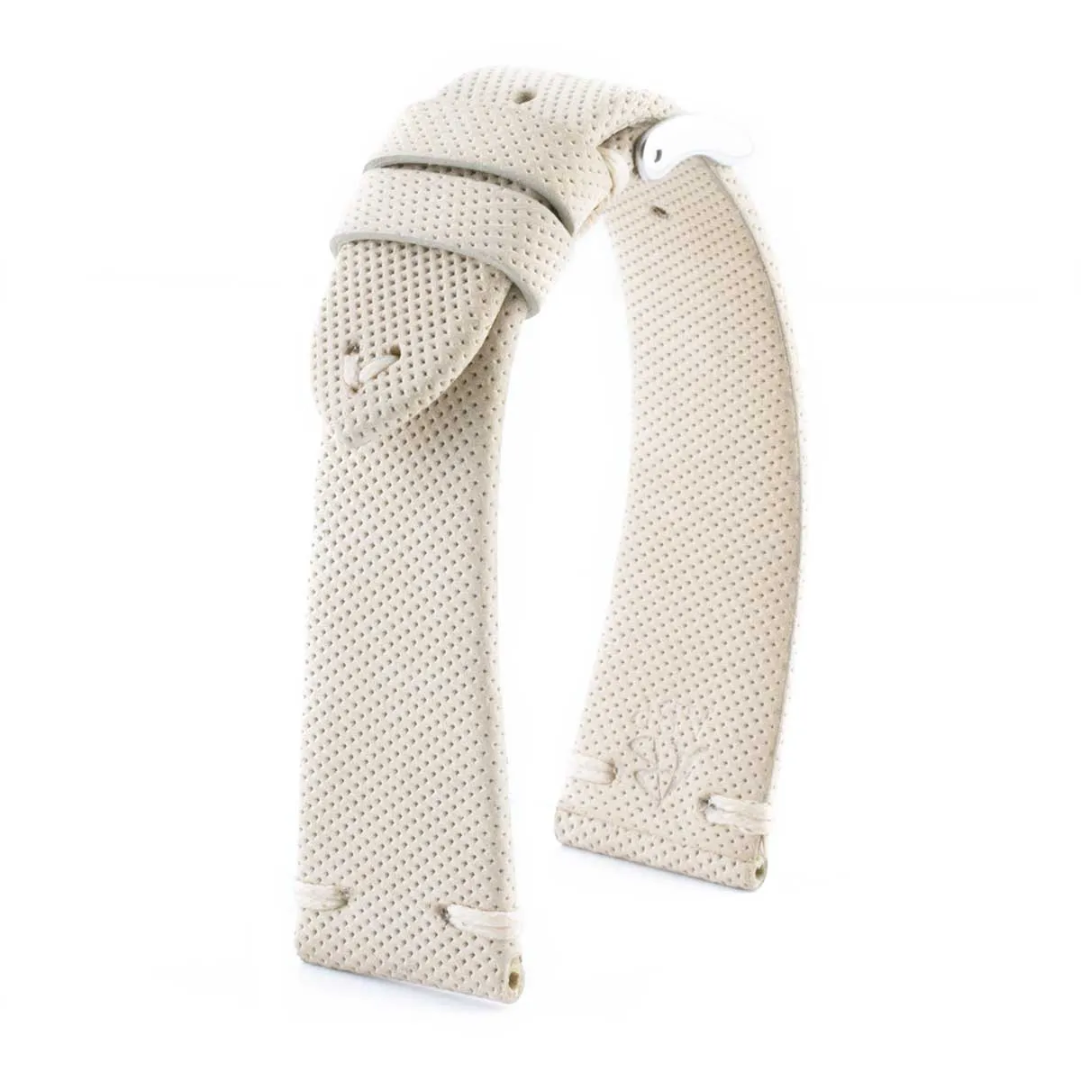 a??Capsule collection - "Soft Grip" leather watch band - Calf (brown, light brown, beige, kaki)