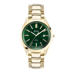 Accurist Everyday Green Dial Solar Mens Watch 74018 cheap digital watch best digital watch for men