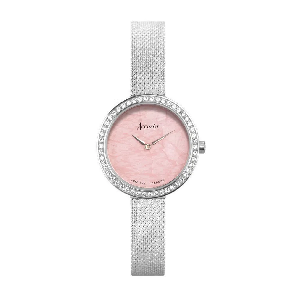 Accurist Ladies Watch 78005 With Rose Quartz Dial cheap digital watch best digital watch for men