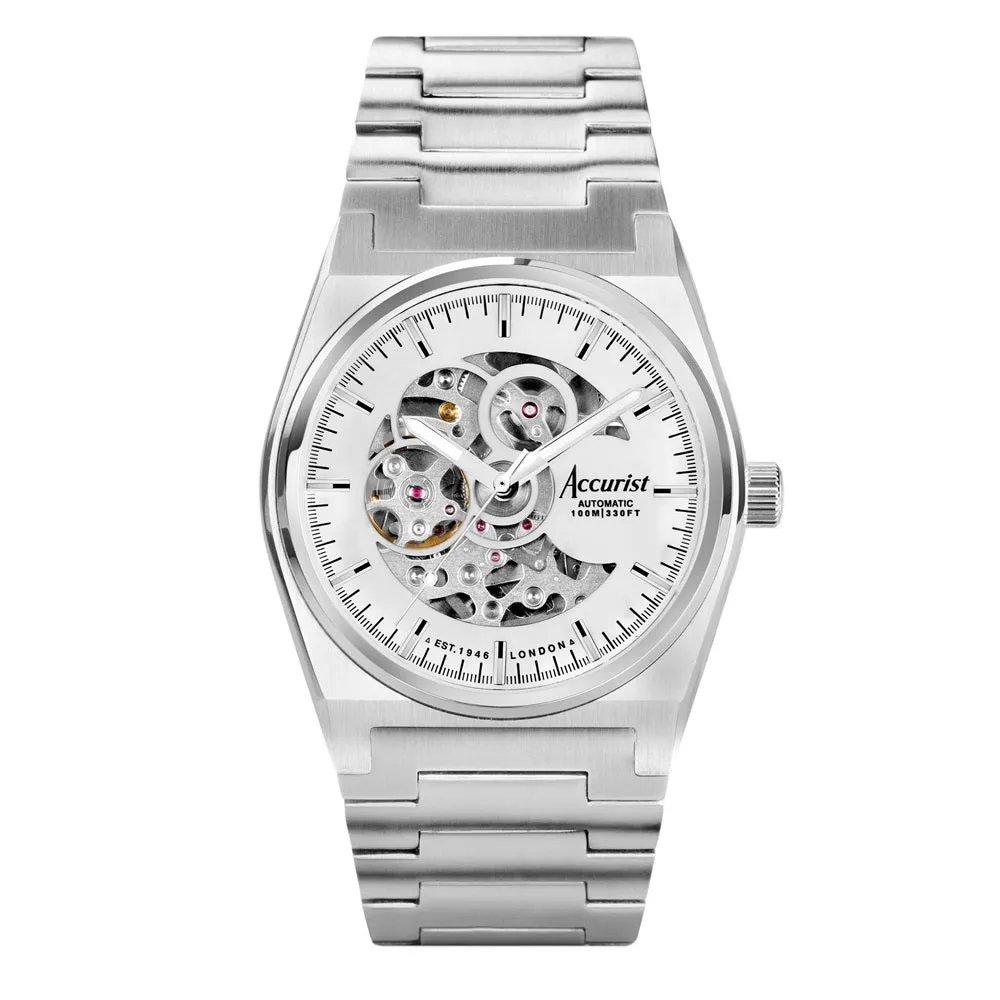 Accurist Origin Skeleton Dial Automatic Mens Watch 70022 cheap digital watch best digital watch for men