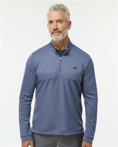 Adidas A2001 Ultimate365 Textured Quarter-Zip Pullover