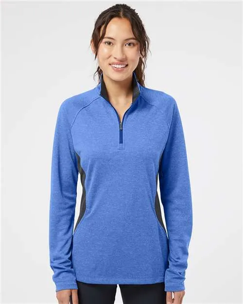 Adidas A281 Women's Lightweight Quarter-Zip Pullover