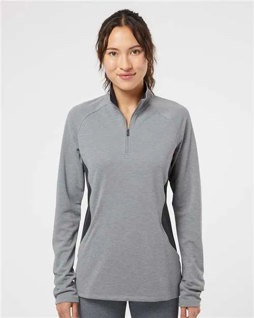 Adidas A281 Women's Lightweight Quarter-Zip Pullover