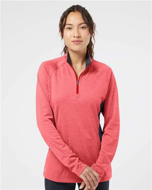 Adidas A281 Women's Lightweight Quarter-Zip Pullover