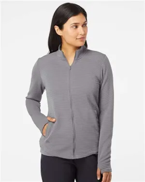 Adidas A416 Women's Textured Full-Zip Jacket