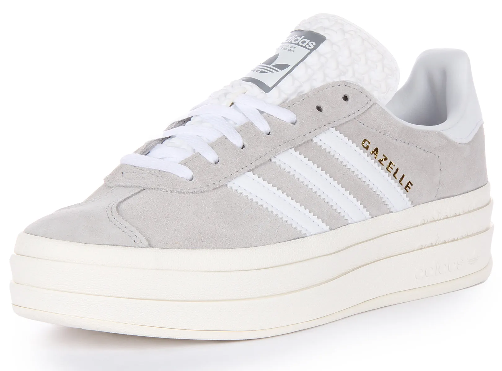 Adidas Gazelle Bold W In Off White For Women Shoes Adidas