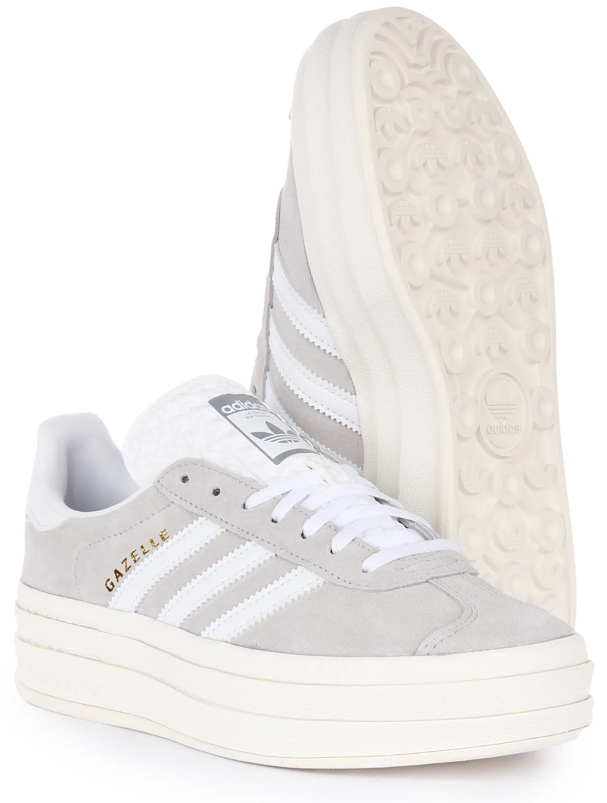 Adidas Gazelle Bold W In Off White For Women Shoes Adidas