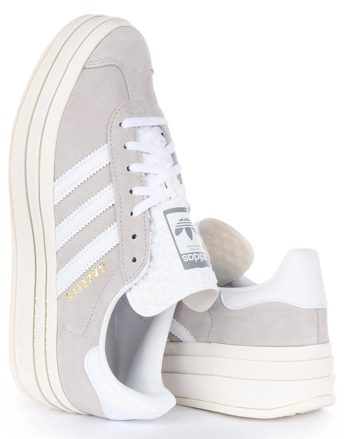 Adidas Gazelle Bold W In Off White For Women Shoes Adidas