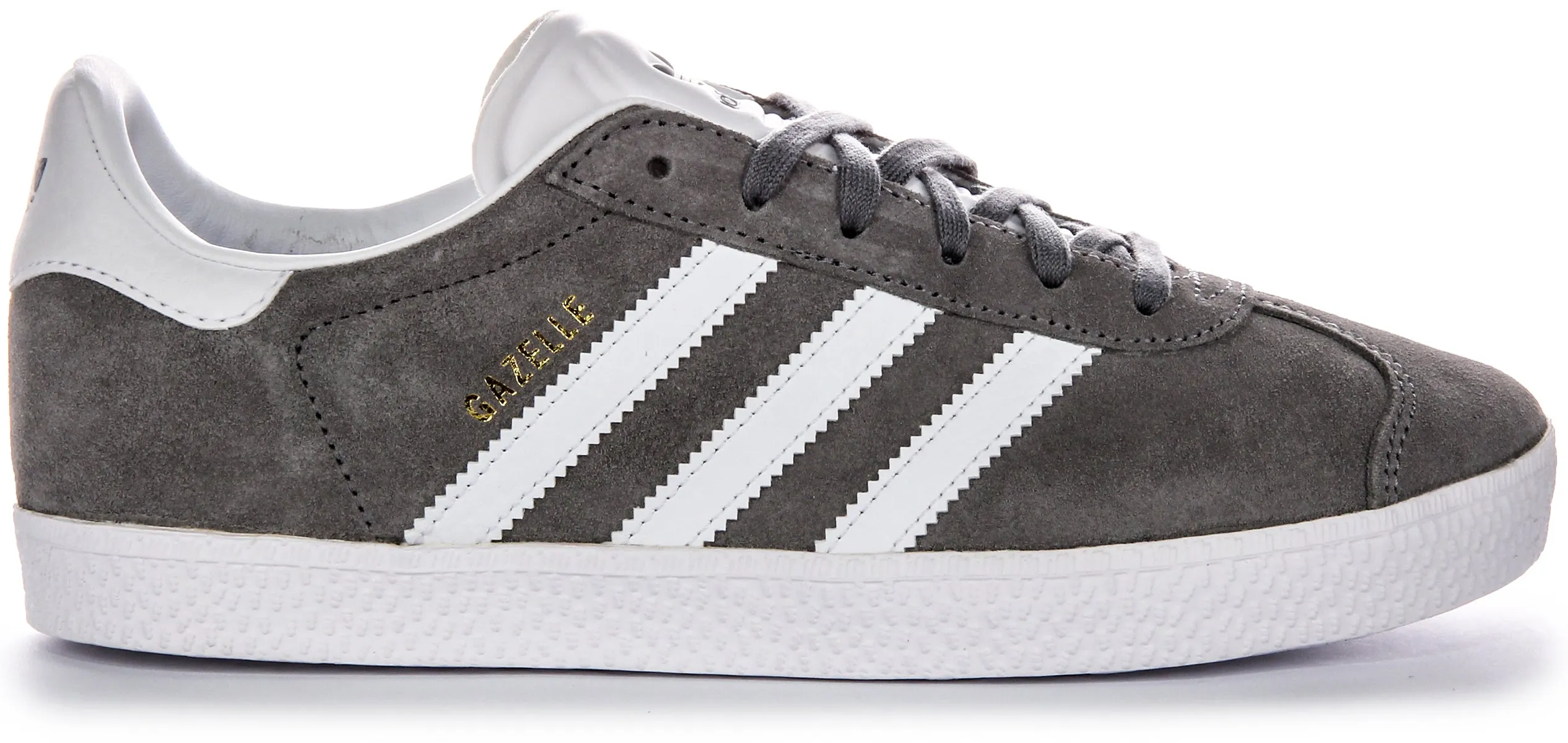 Adidas Gazelle In Grey White For Youth Shoes Adidas