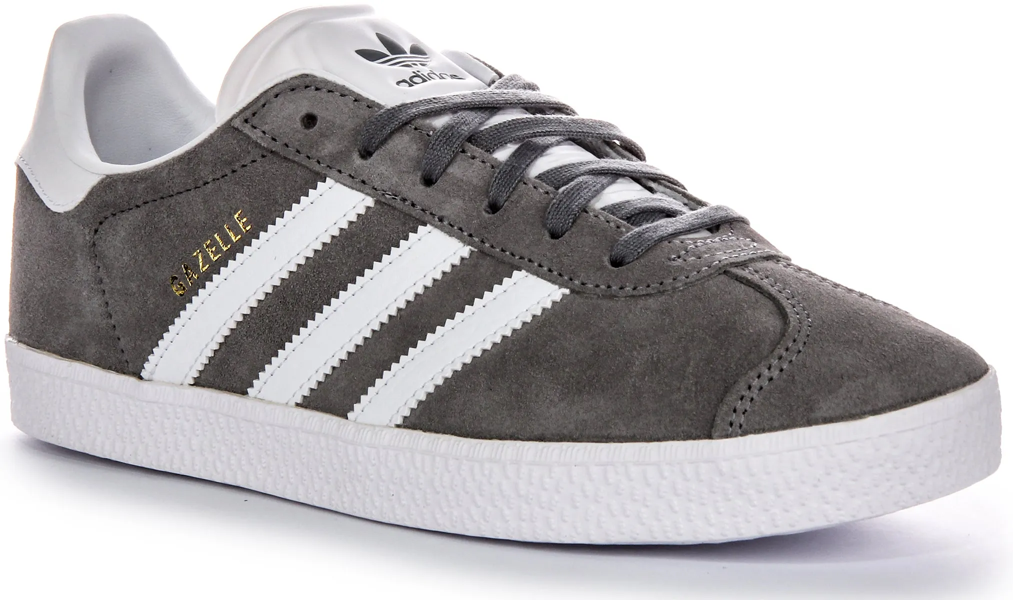 Adidas Gazelle In Grey White For Youth Shoes Adidas