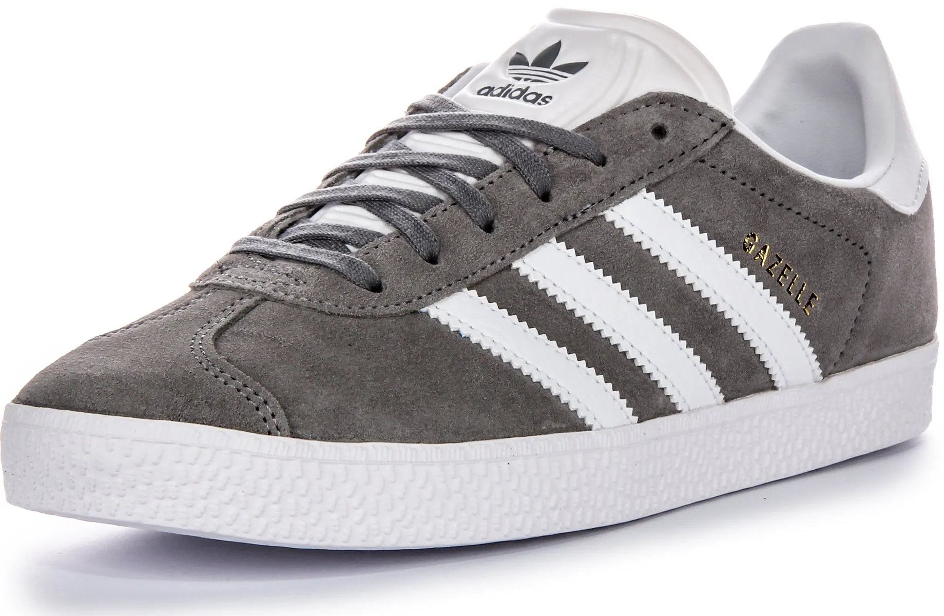 Adidas Gazelle In Grey White For Youth Shoes Adidas