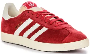 Adidas Gazelle In Red White For Men Shoes Adidas