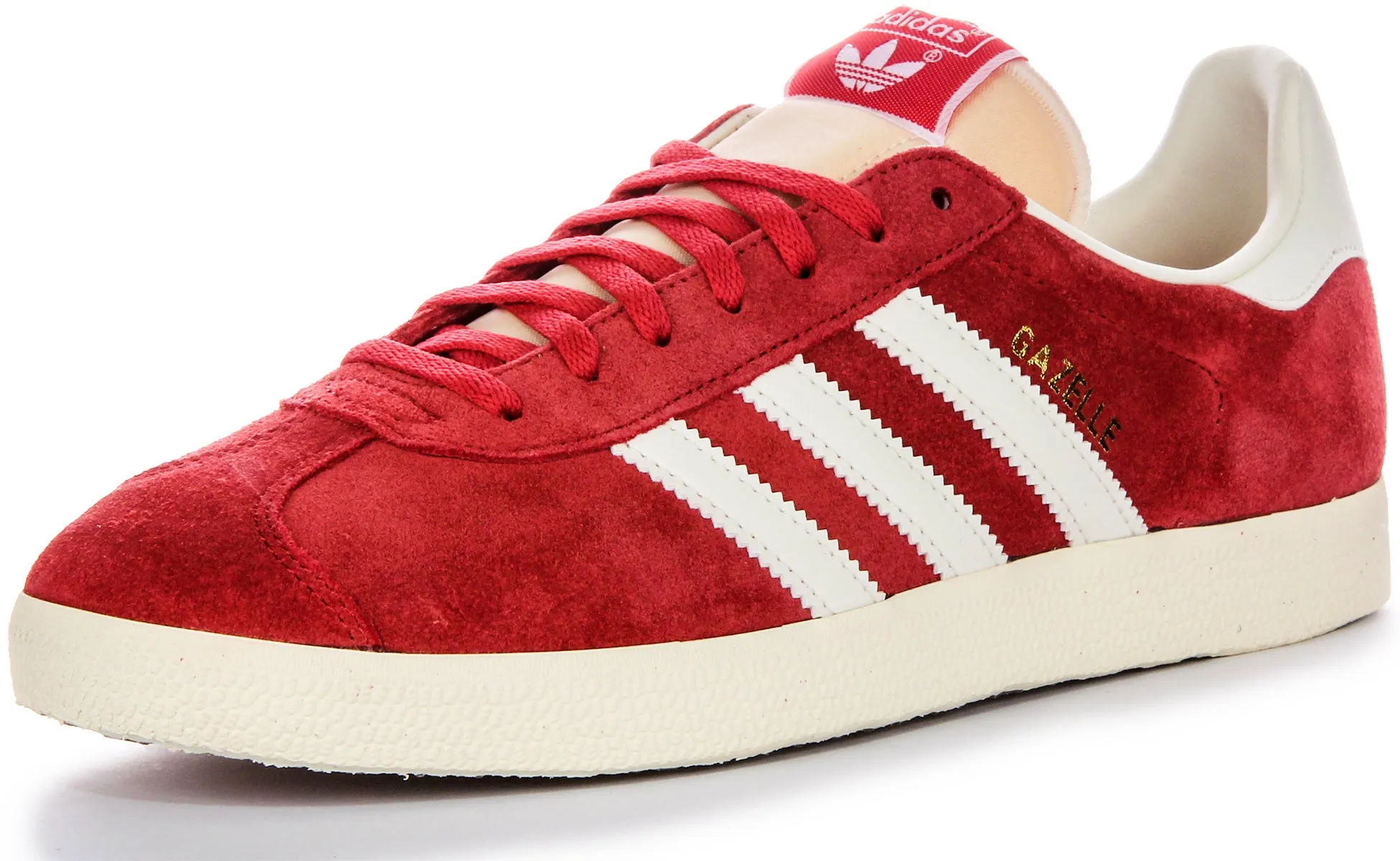 Adidas Gazelle In Red White For Men Shoes Adidas