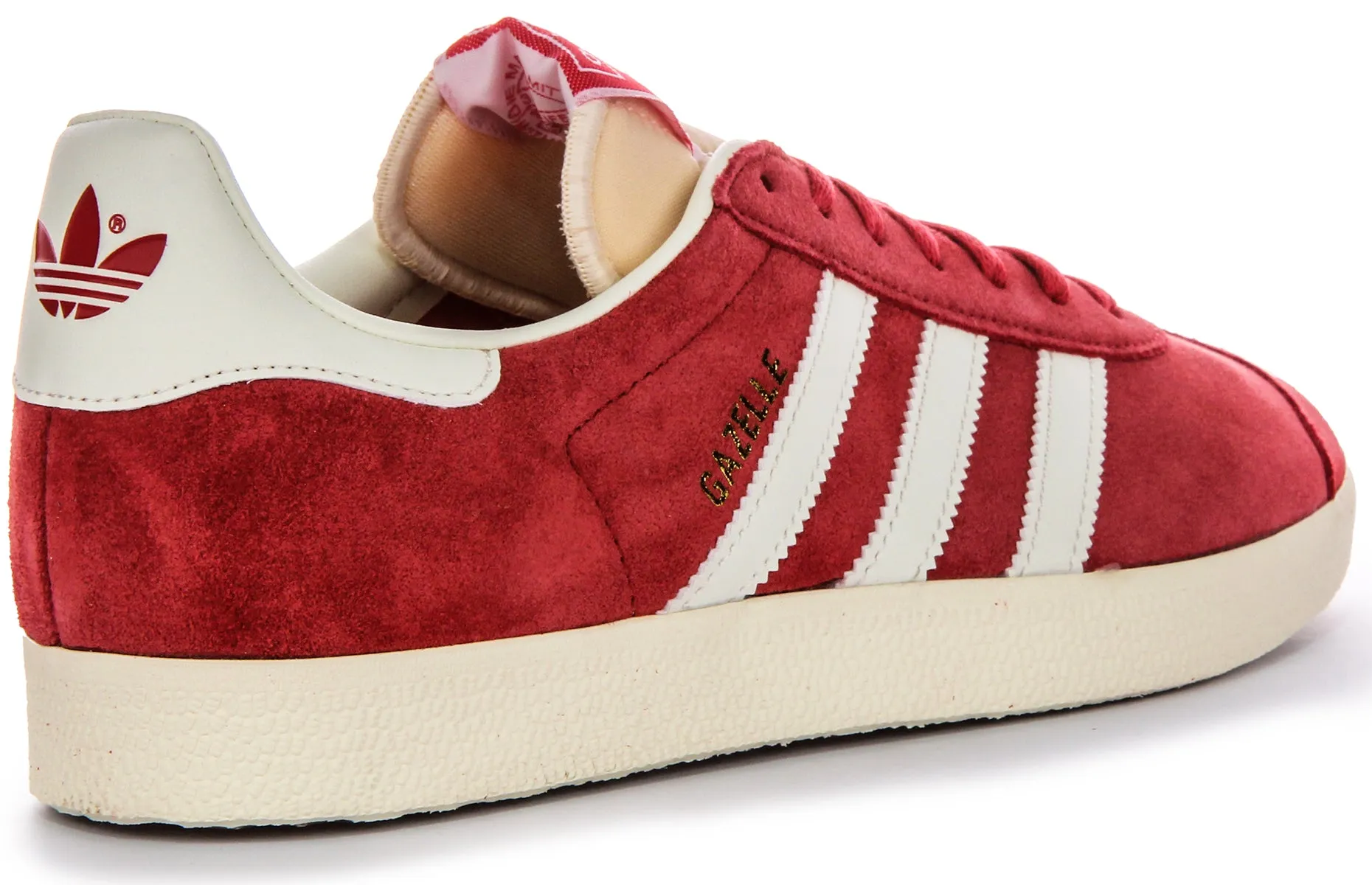 Adidas Gazelle In Red White For Men Shoes Adidas