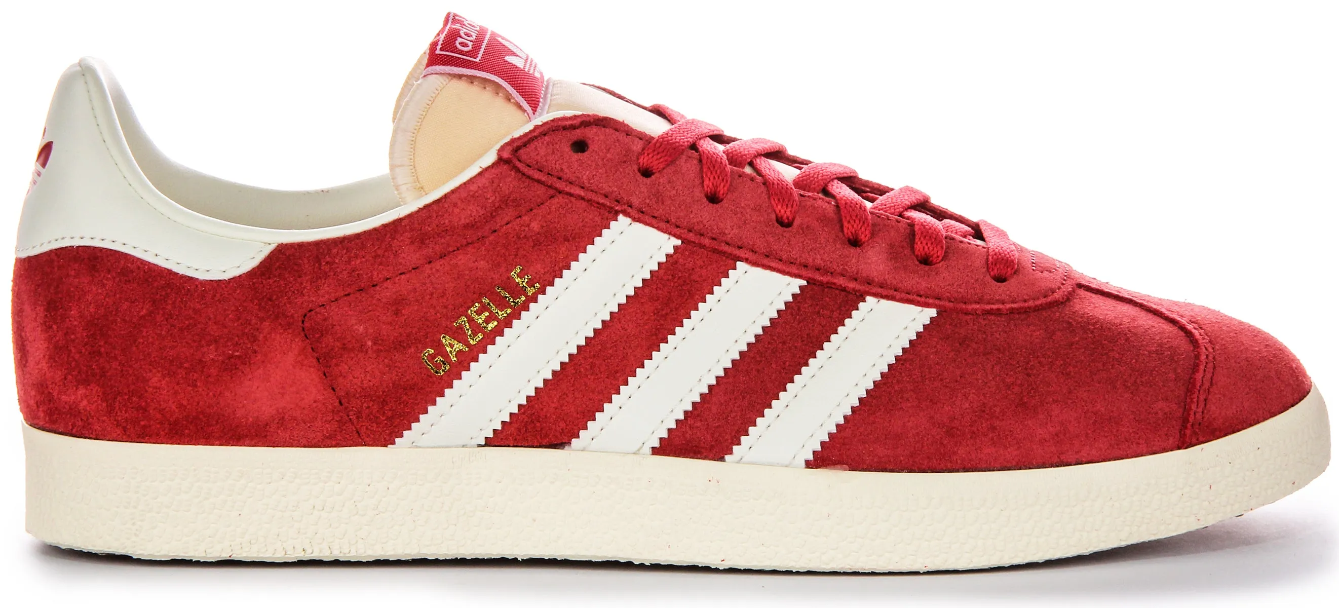 Adidas Gazelle In Red White For Men Shoes Adidas