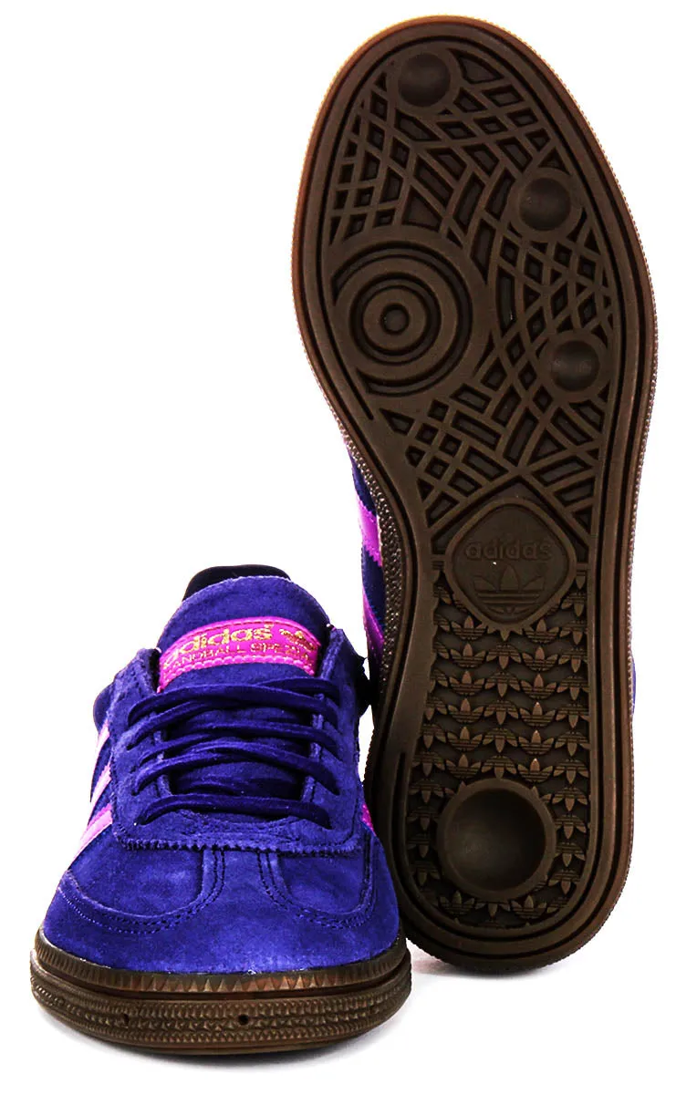 Adidas Handball Spezial Juniors In Purple Shoes Adidas