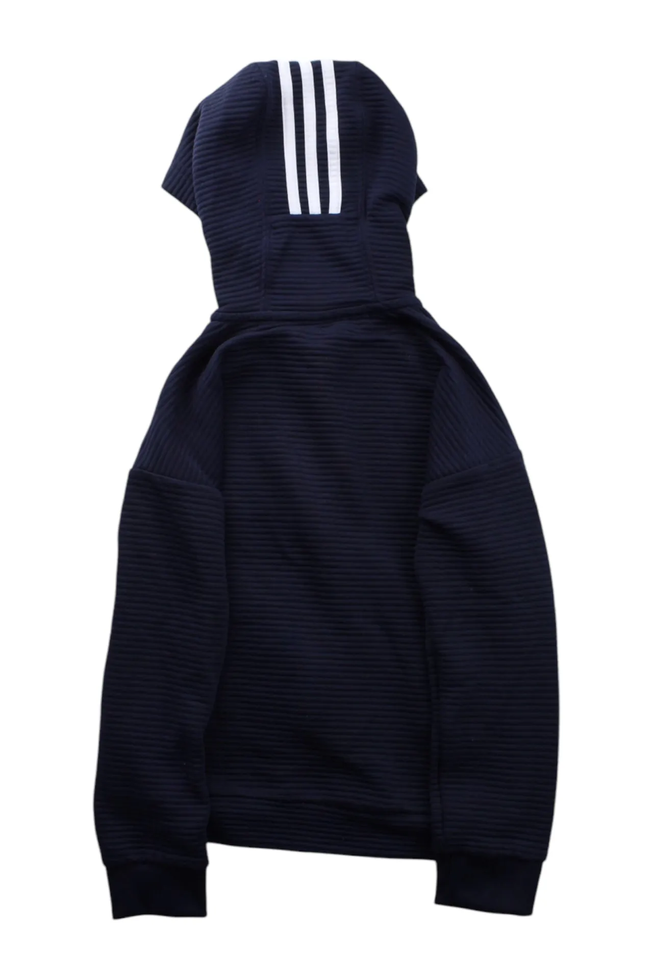 Adidas Hooded Sweatshirt With Stripes 7-8Y