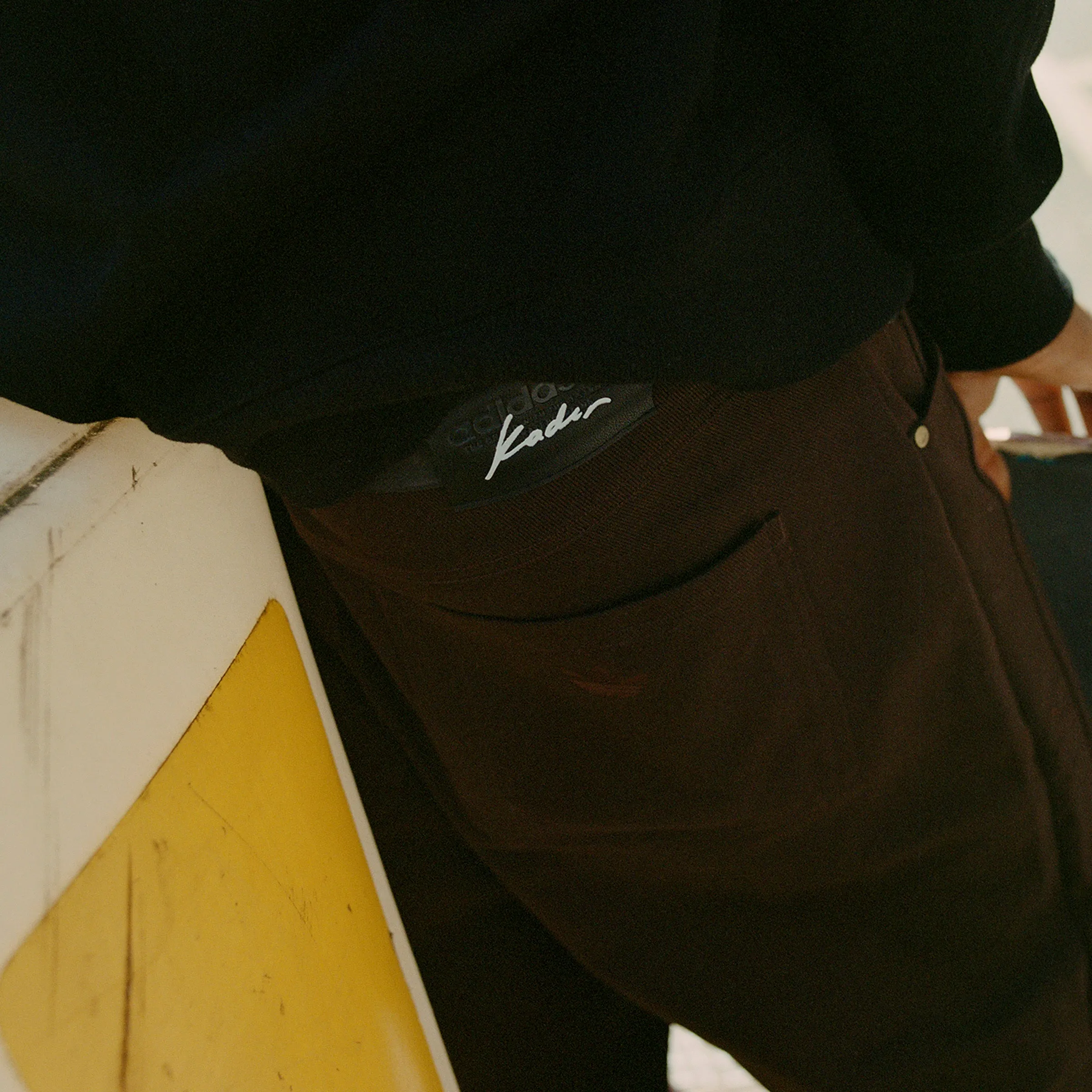 Adidas Kader Pant - Dark Brown