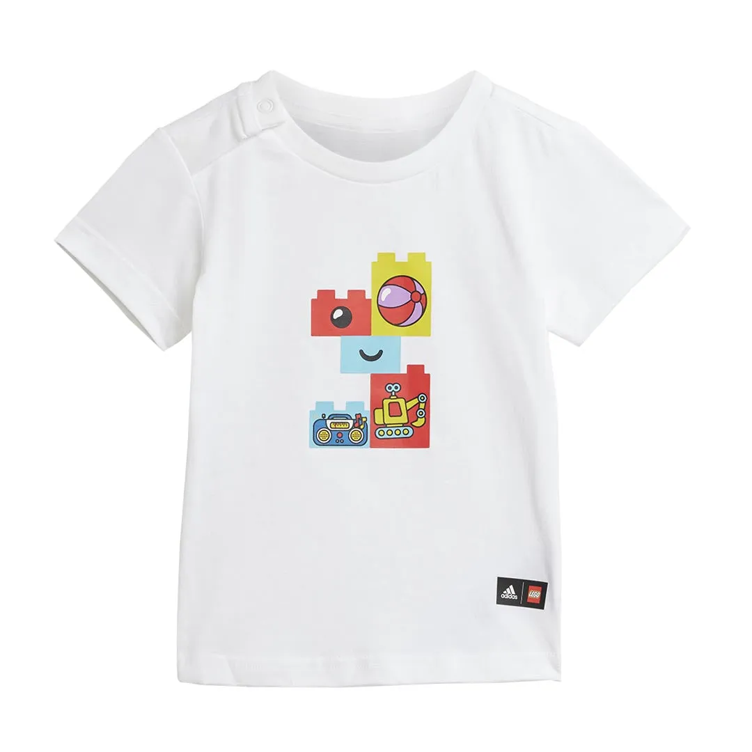 adidas - Kids' (Infant & Toddler) adidas x Lego Play T-Shirt & Shorts Set (HB4429)