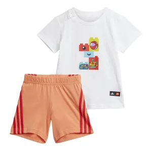 adidas - Kids' (Infant & Toddler) adidas x Lego Play T-Shirt & Shorts Set (HB4429)