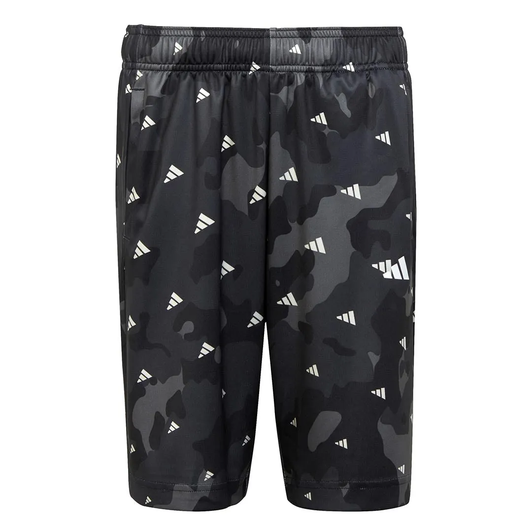 adidas - Kids' (Junior) Train Essentials Aeroready Allover Print Shorts (HR6409)