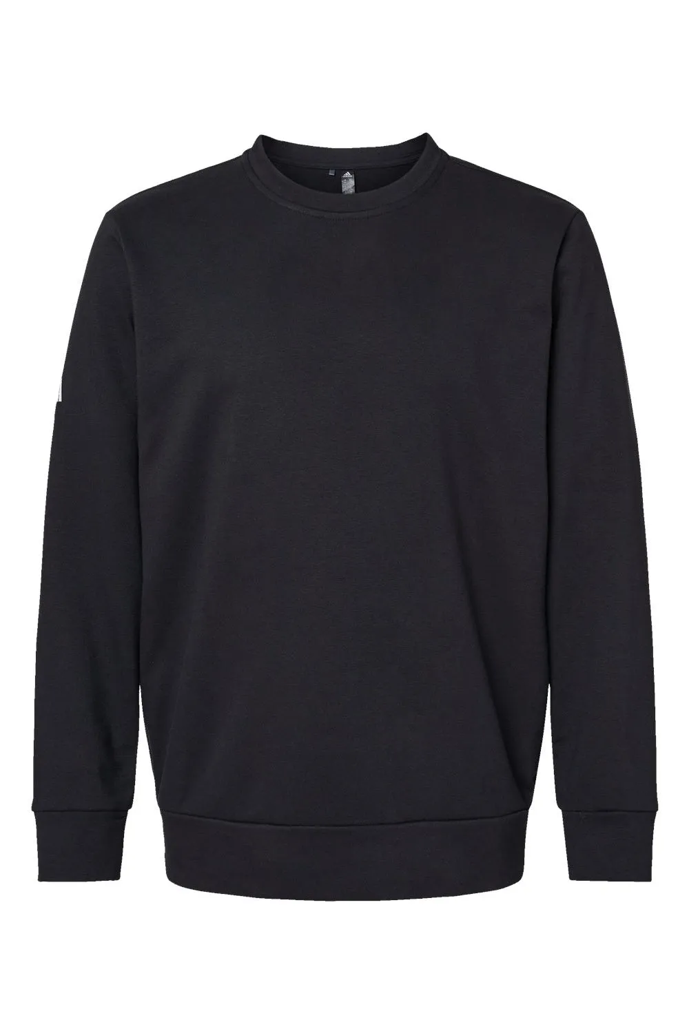 Adidas Mens Fleece Crewneck Sweatshirt - Black