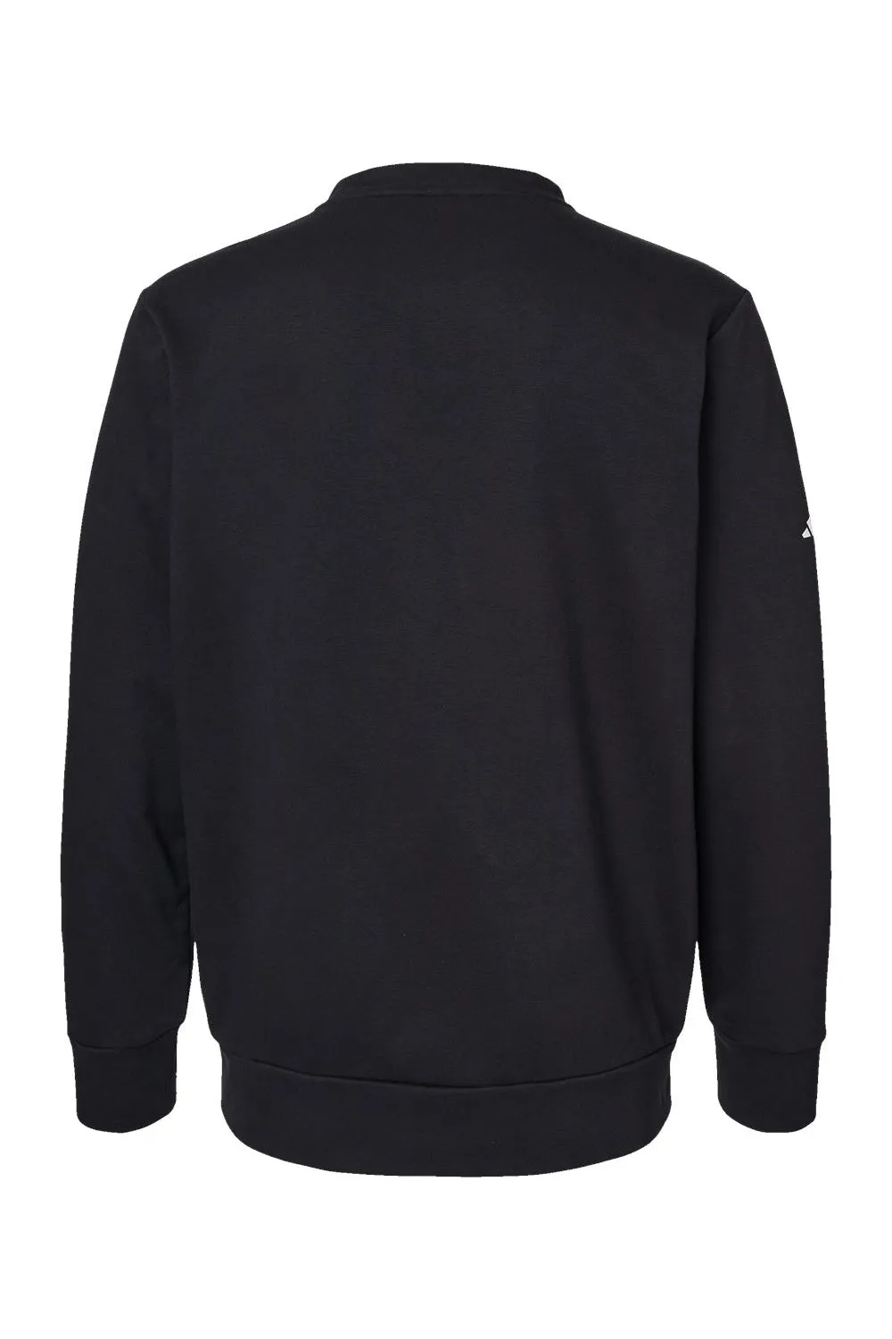Adidas Mens Fleece Crewneck Sweatshirt - Black
