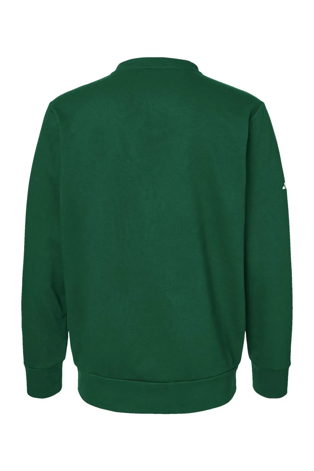 Adidas Mens Fleece Crewneck Sweatshirt - Collegiate Green