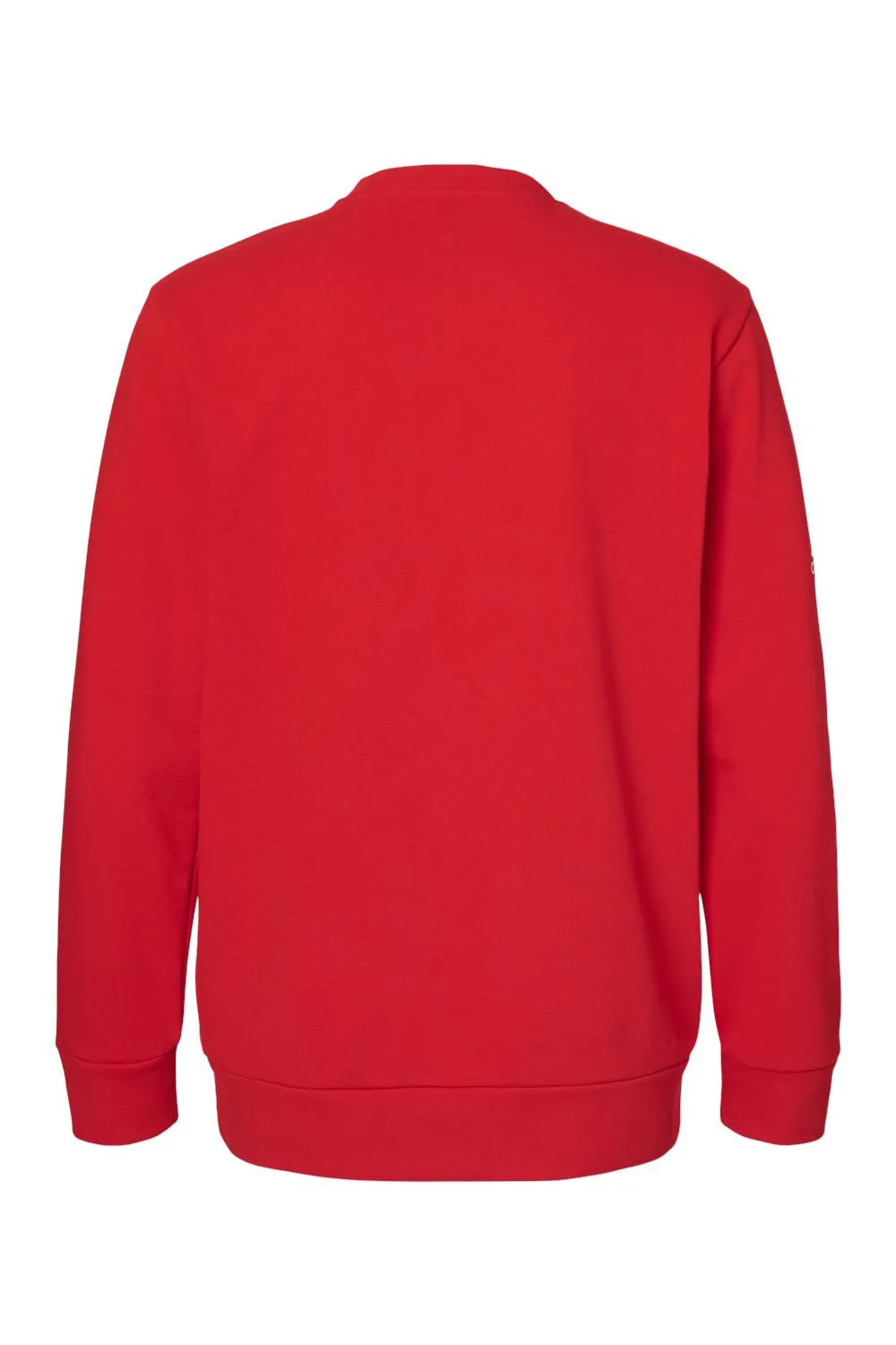 Adidas Mens Fleece Crewneck Sweatshirt - Red