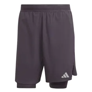 adidas - Men's HIIT Workout HEAT.RDY 2-In-1 Shorts (IL7130 7IN)