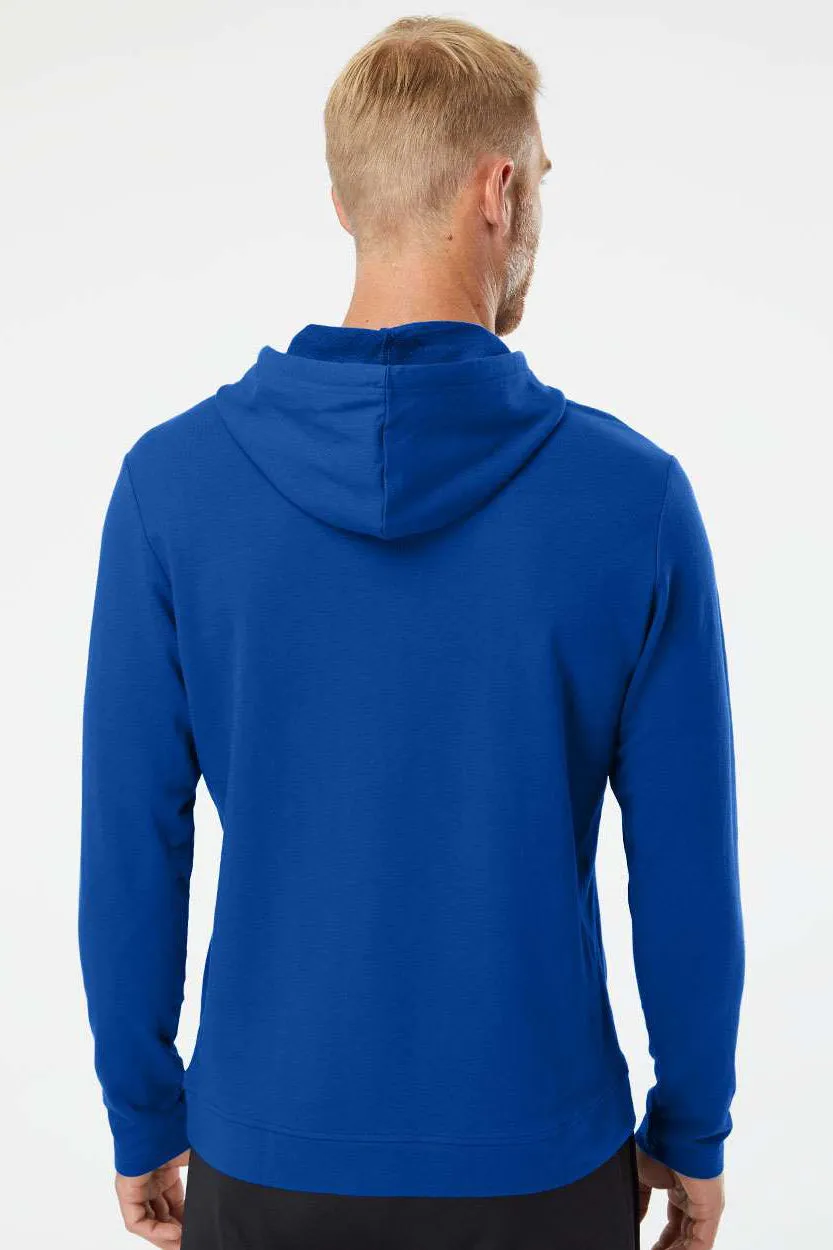 Adidas Mens Hooded Sweatshirt Hoodie w/ Pockets - Collegiate Royal Blue - Closeout