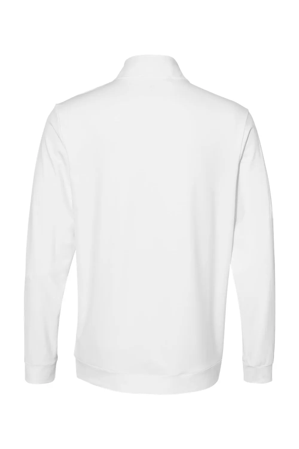 Adidas Mens Performance UPF 50  1/4 Zip Sweatshirt w/ Pocket - White
