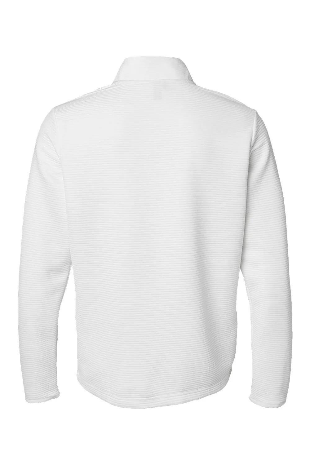 Adidas Mens Spacer 1/4 Zip Sweatshirt - Core White