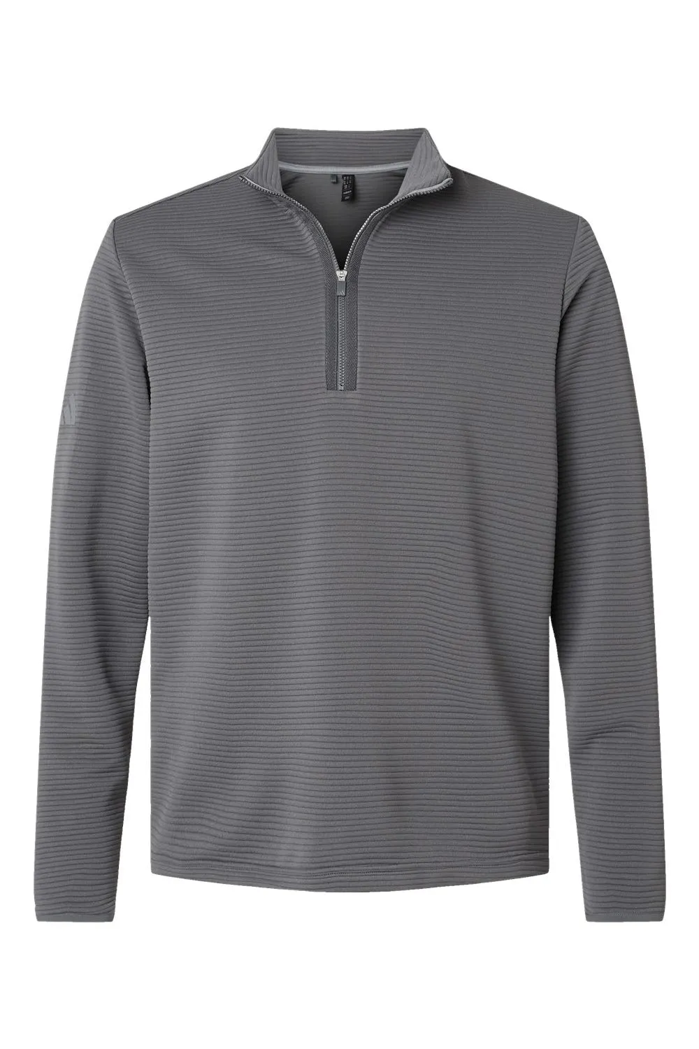 Adidas Mens Spacer 1/4 Zip Sweatshirt - Grey