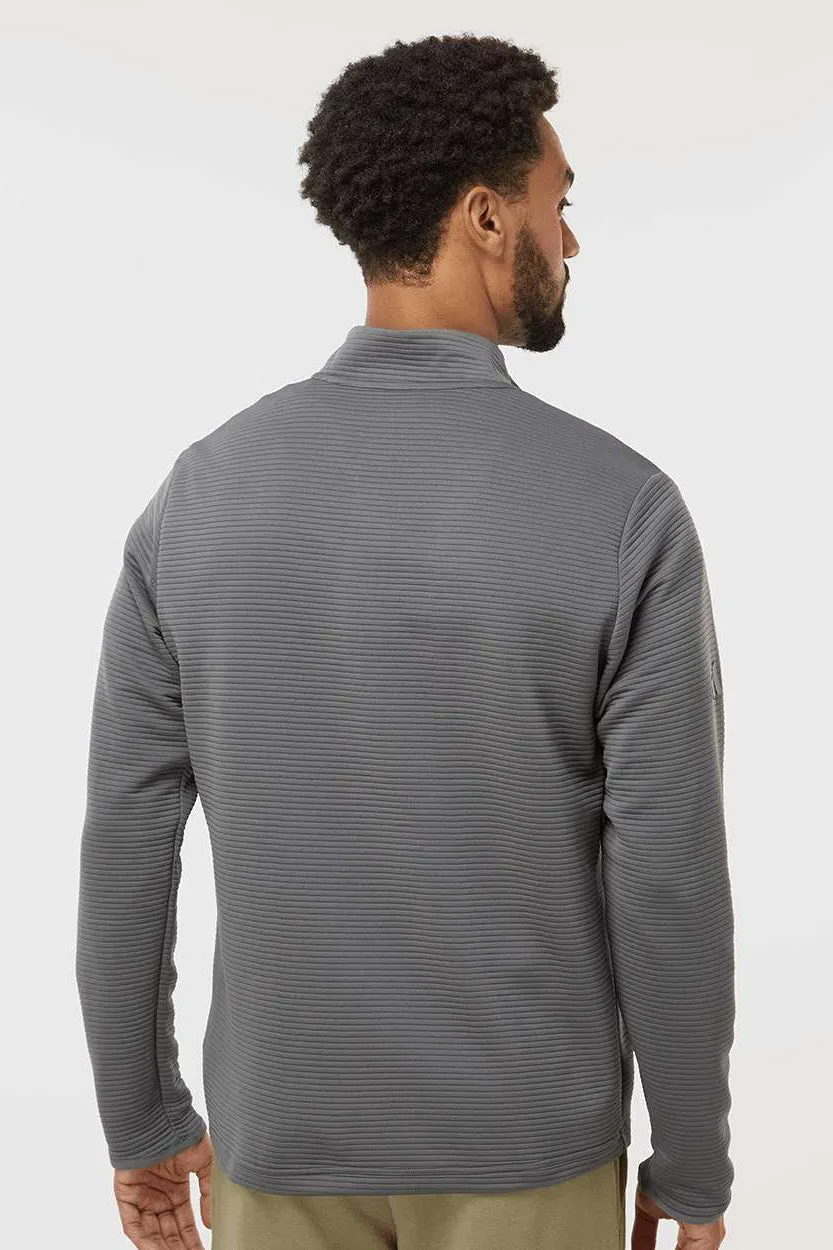 Adidas Mens Spacer 1/4 Zip Sweatshirt - Grey