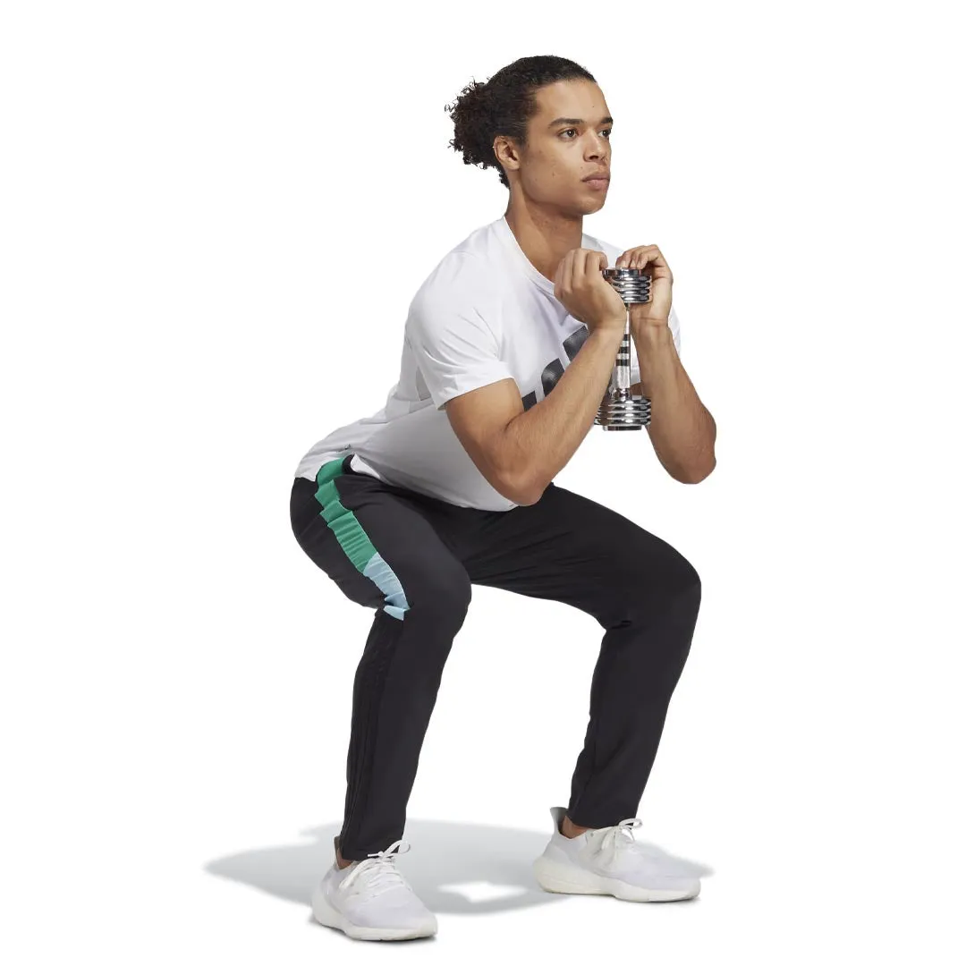 adidas - Men's Training Colorblock 3-Stripes Pant (IN5052)