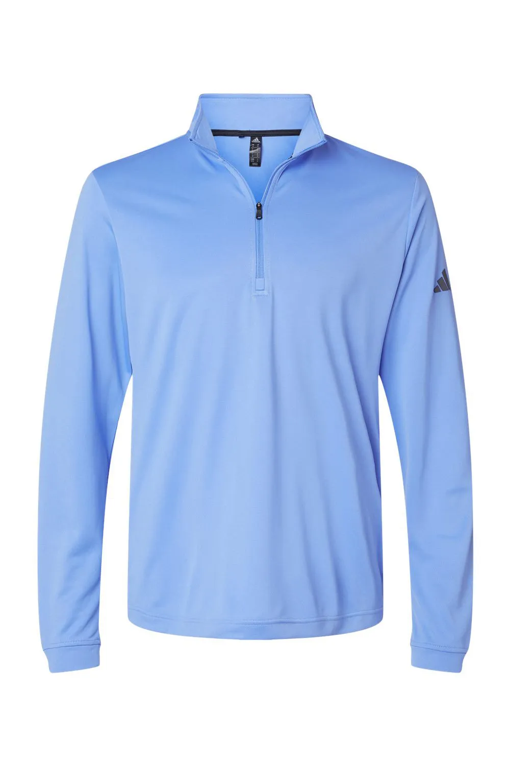 Adidas Mens UPF 50  1/4 Zip Sweatshirt - Blue Fusion