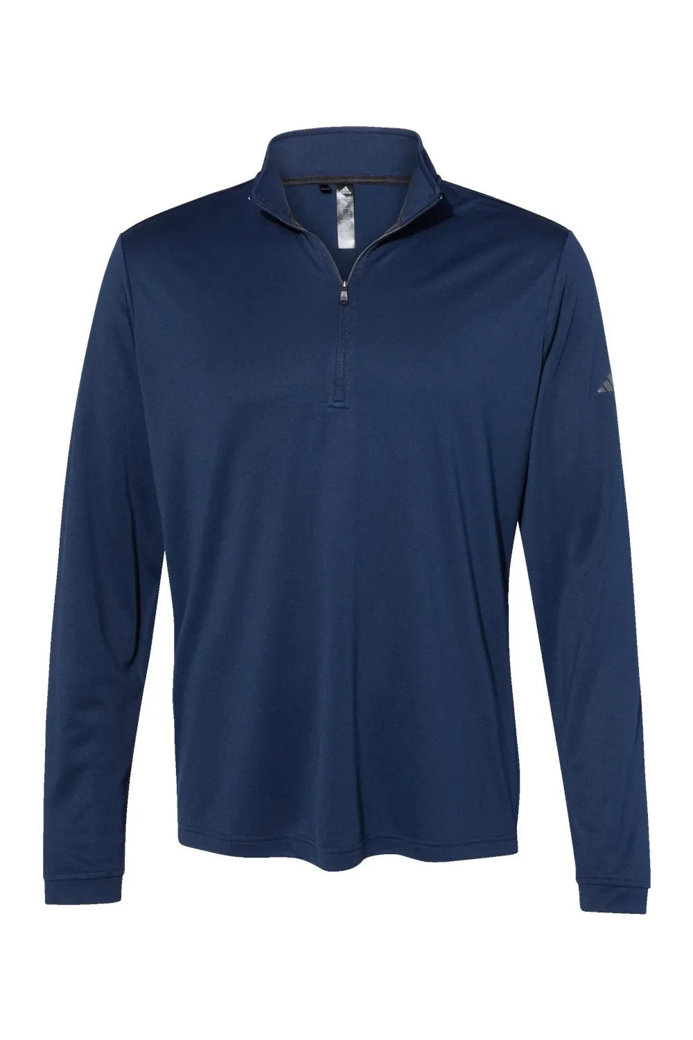 Adidas Mens UPF 50  1/4 Zip Sweatshirt - Collegiate Navy Blue