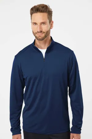 Adidas Mens UPF 50  1/4 Zip Sweatshirt - Collegiate Navy Blue