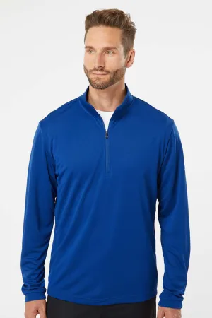 Adidas Mens UPF 50  1/4 Zip Sweatshirt - Collegiate Royal Blue