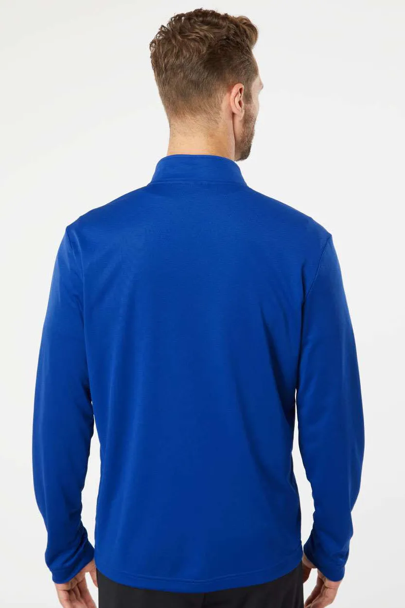 Adidas Mens UPF 50  1/4 Zip Sweatshirt - Collegiate Royal Blue