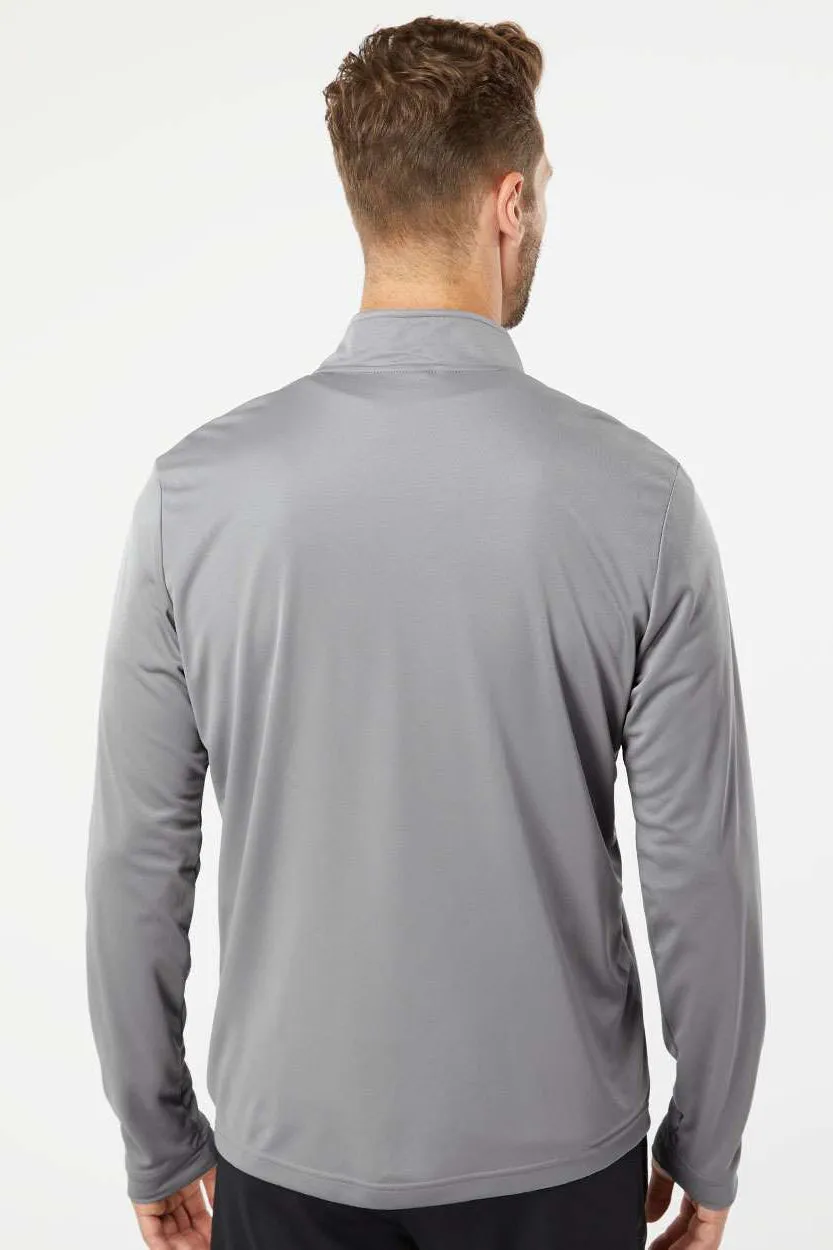 Adidas Mens UPF 50  1/4 Zip Sweatshirt - Grey