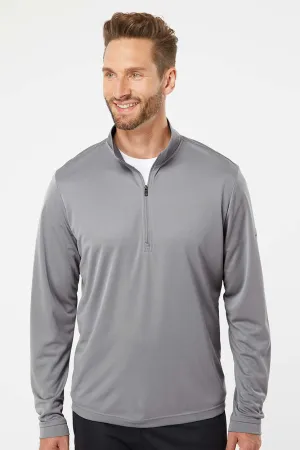 Adidas Mens UPF 50  1/4 Zip Sweatshirt - Grey