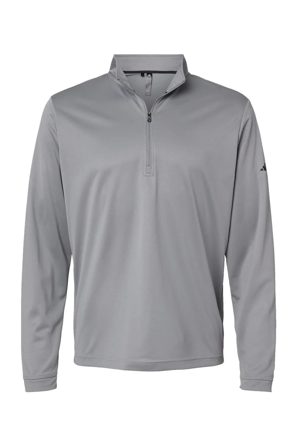 Adidas Mens UPF 50  1/4 Zip Sweatshirt - Grey