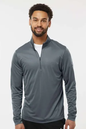 Adidas Mens UPF 50  1/4 Zip Sweatshirt - Onix