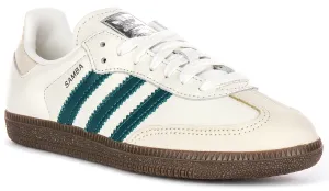 Adidas Samba OG In Cream Green For Women Shoes Adidas
